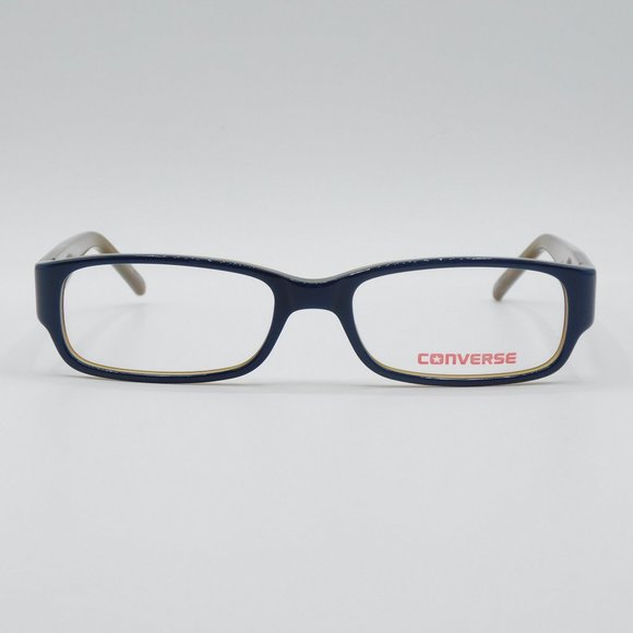 BRAND NEW CONVERSE WHY NAVY EYEGLASSES FRAME UNISEX KIDS RX 47-15-125 W/… - Picture 2 of 8